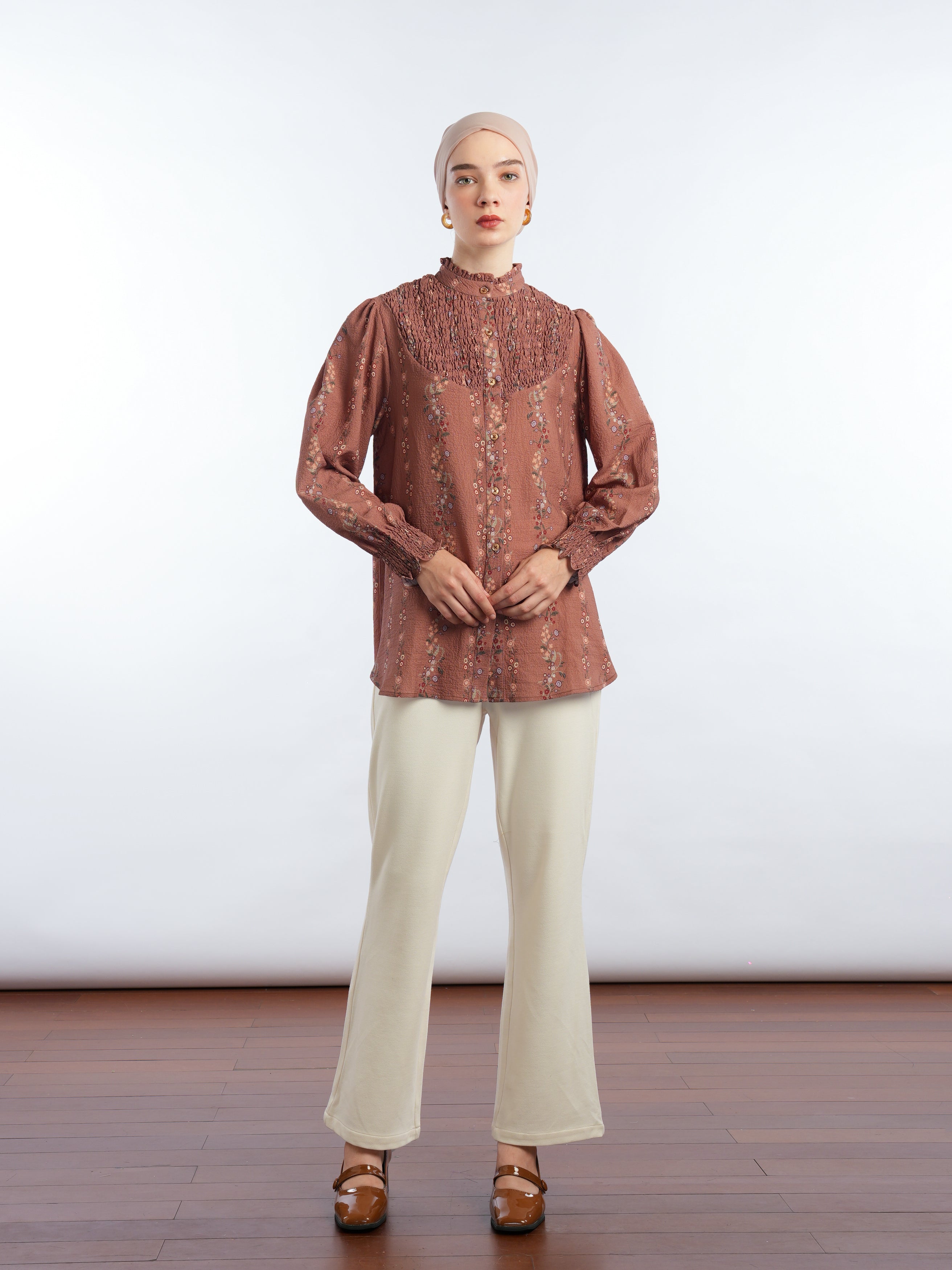 Eloise Shirt Brown