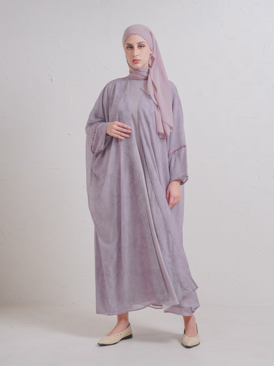 Amani Abaya Set Mauve