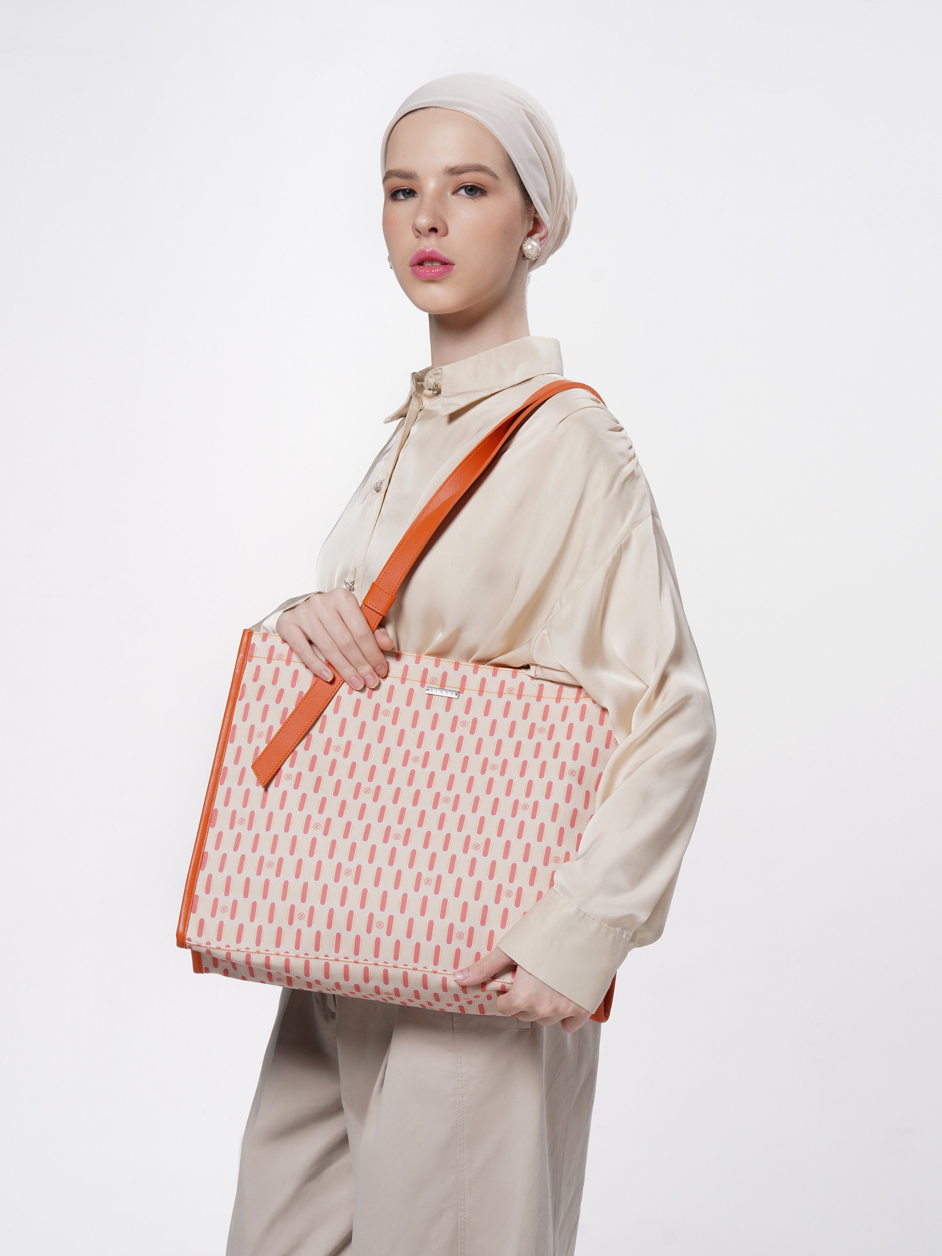 Izla Tote Bag Coral