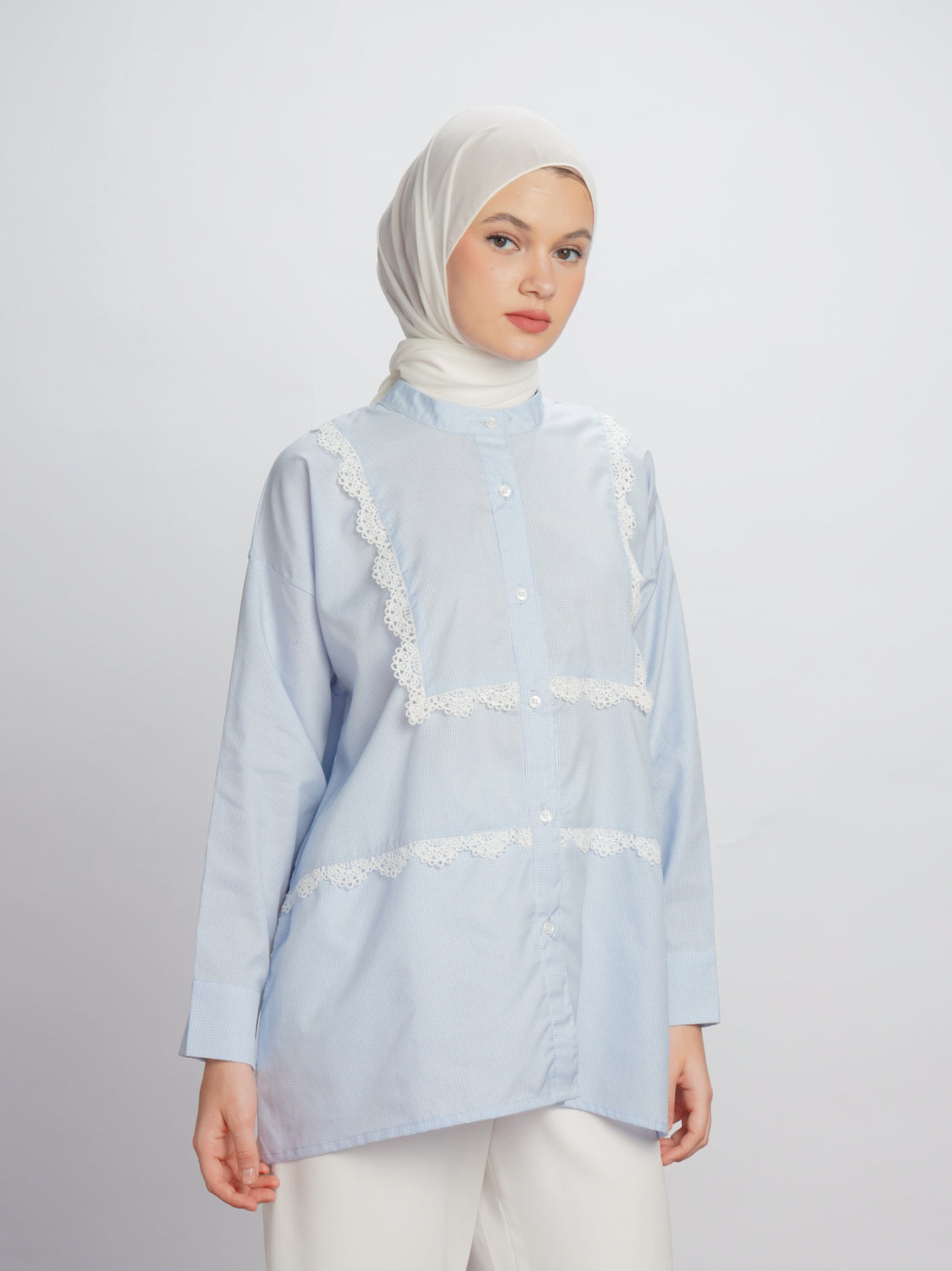 Allana Shirt Light Blue