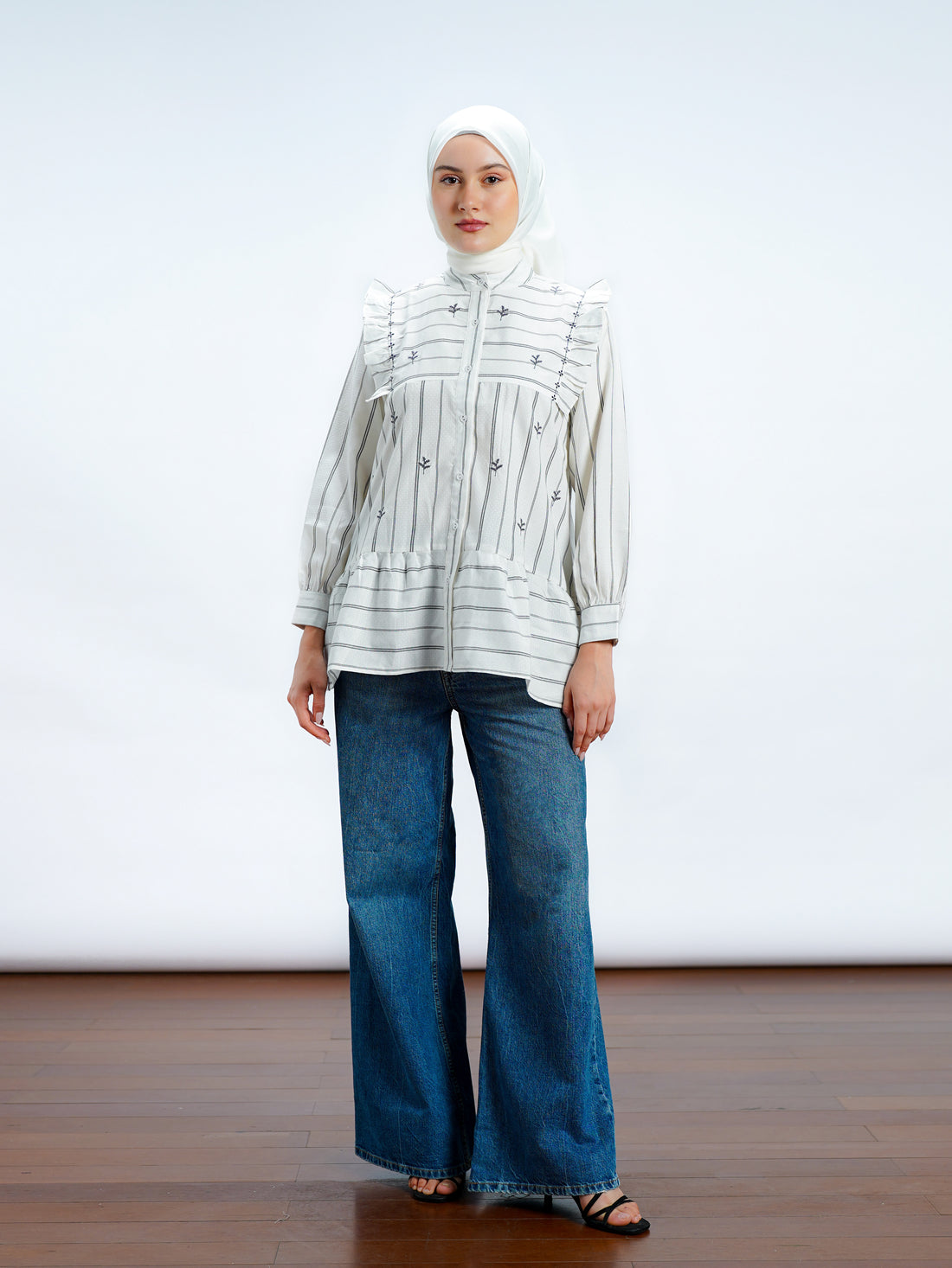 Elnara Shirt Gray