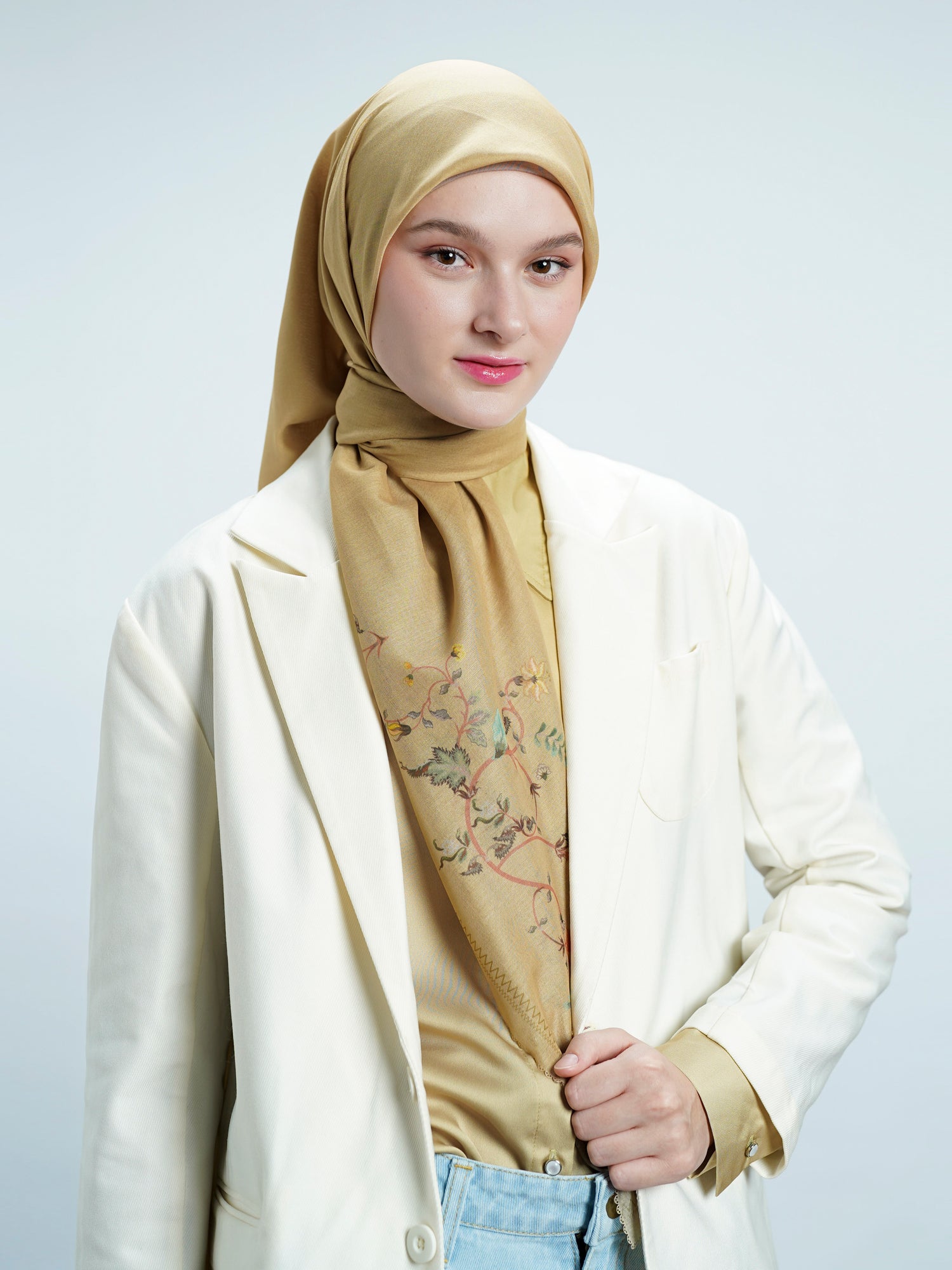 Jiera Scarves Mustard