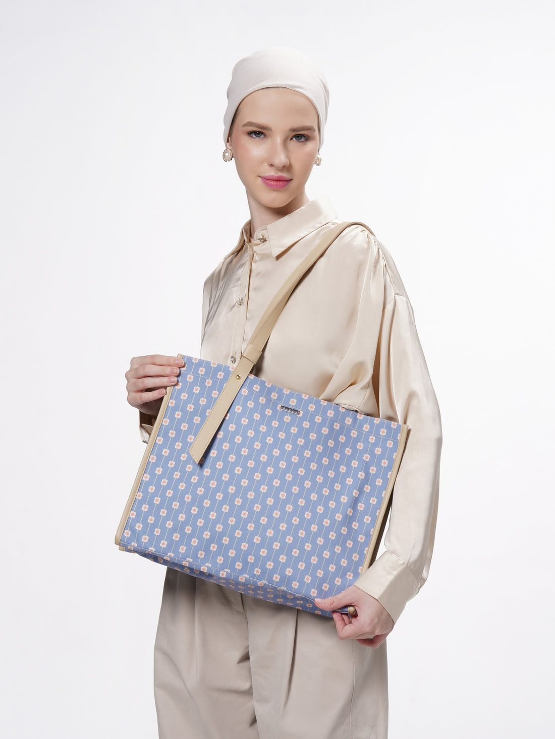 Inka Tote Bag Blue