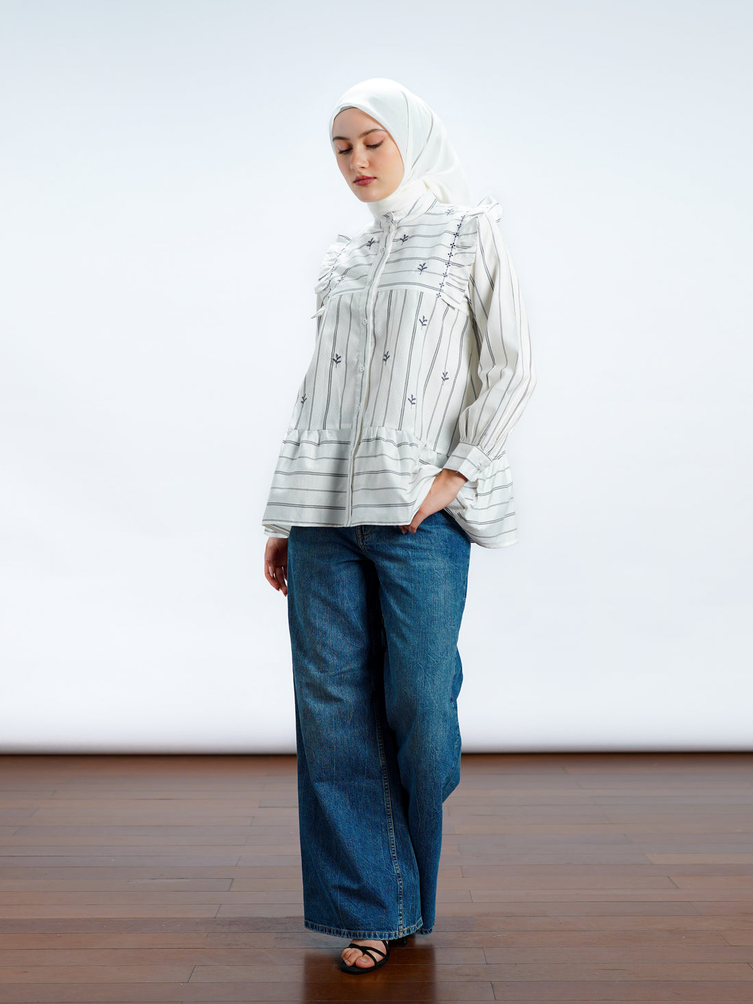 Elnara Shirt Gray