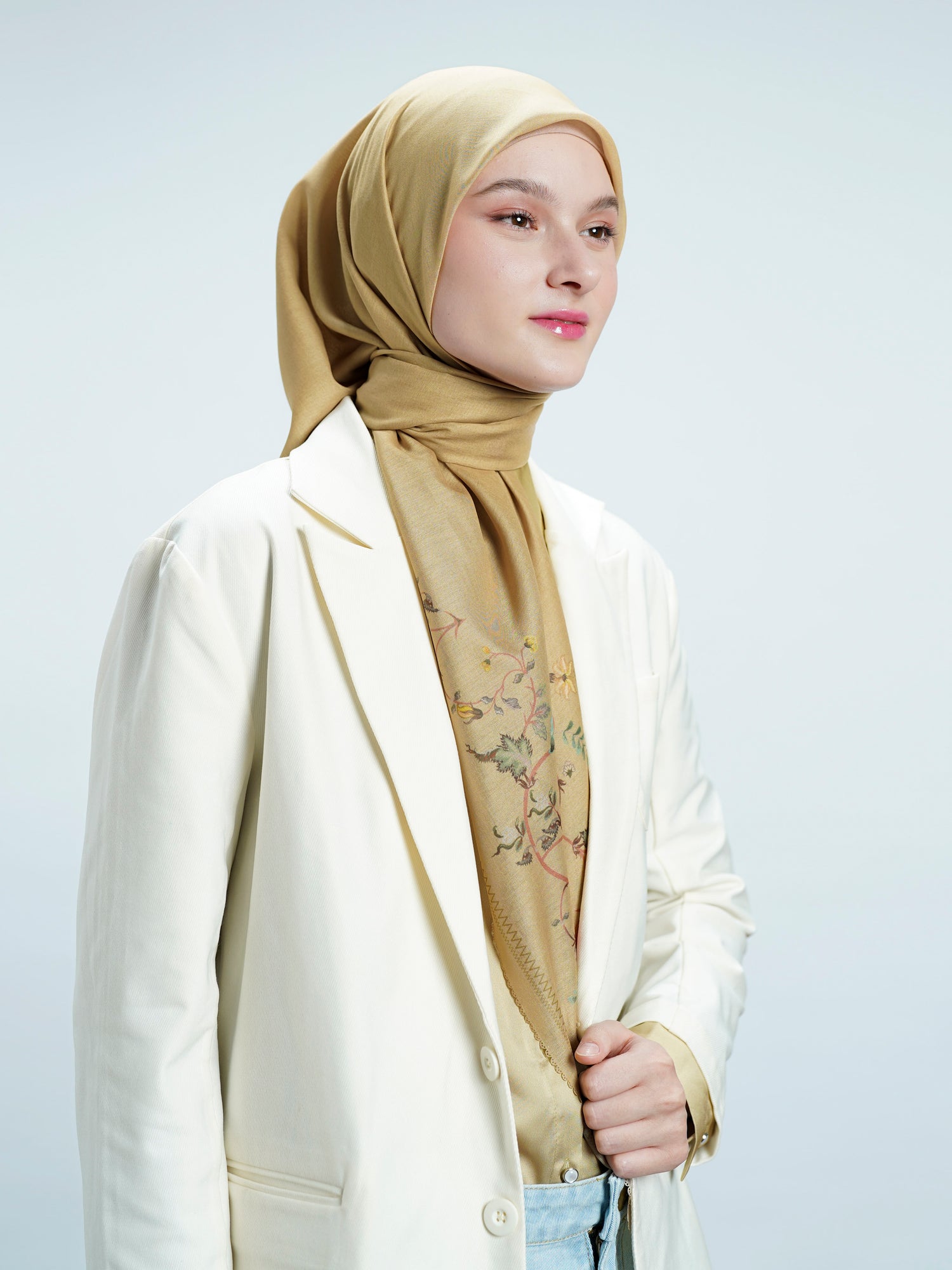 Jiera Scarves Mustard