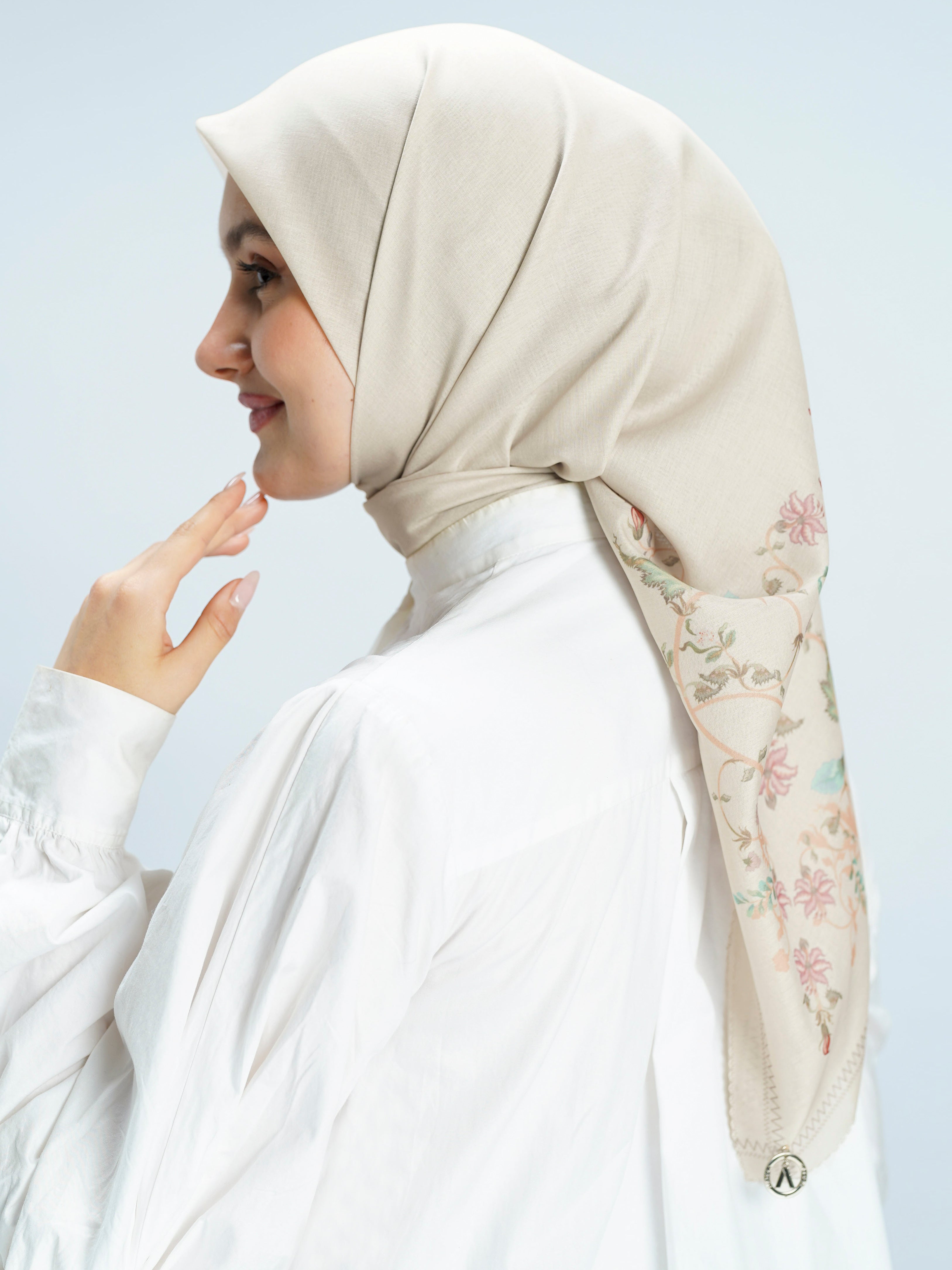 Jiera Scarves Almond