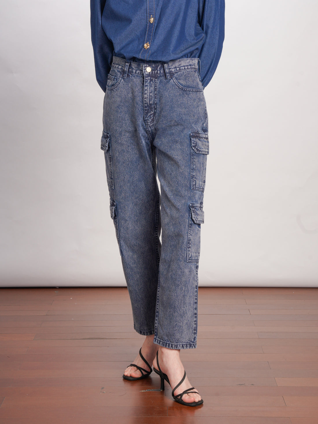 Rue Denim Pants Navy