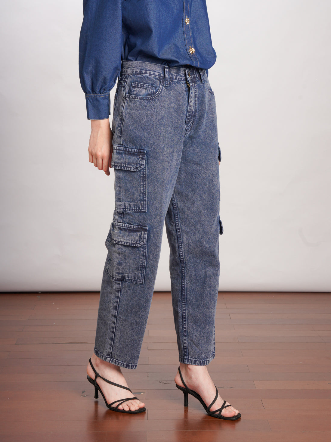 Rue Denim Pants Navy