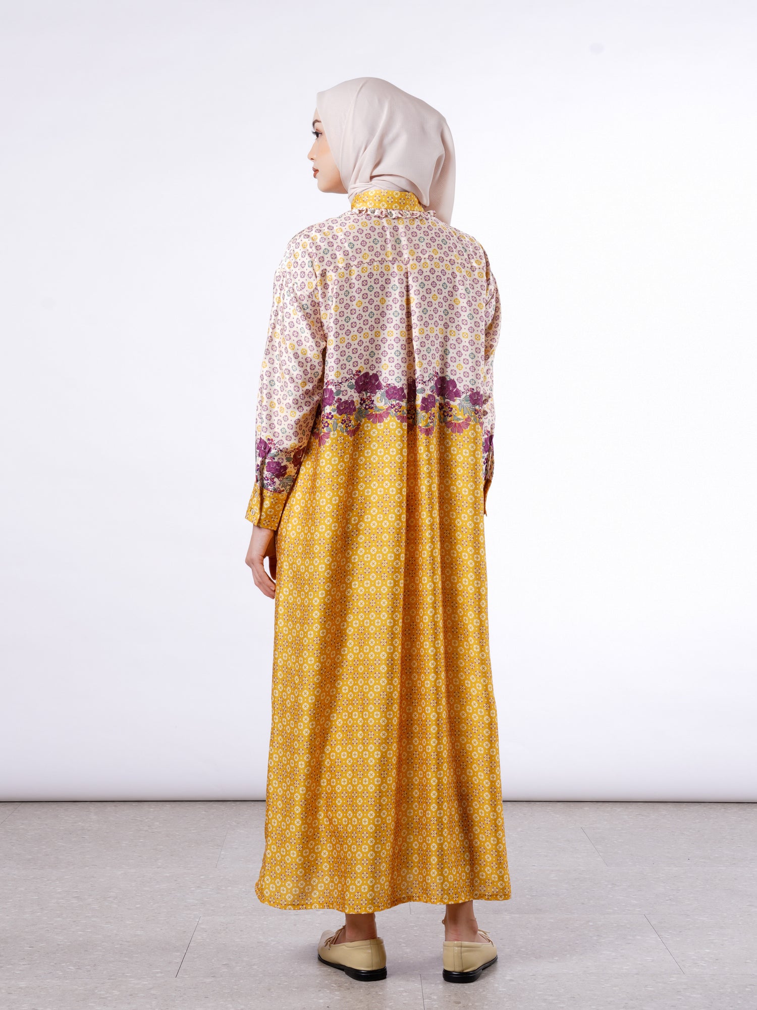 Maliza Dress Mustard