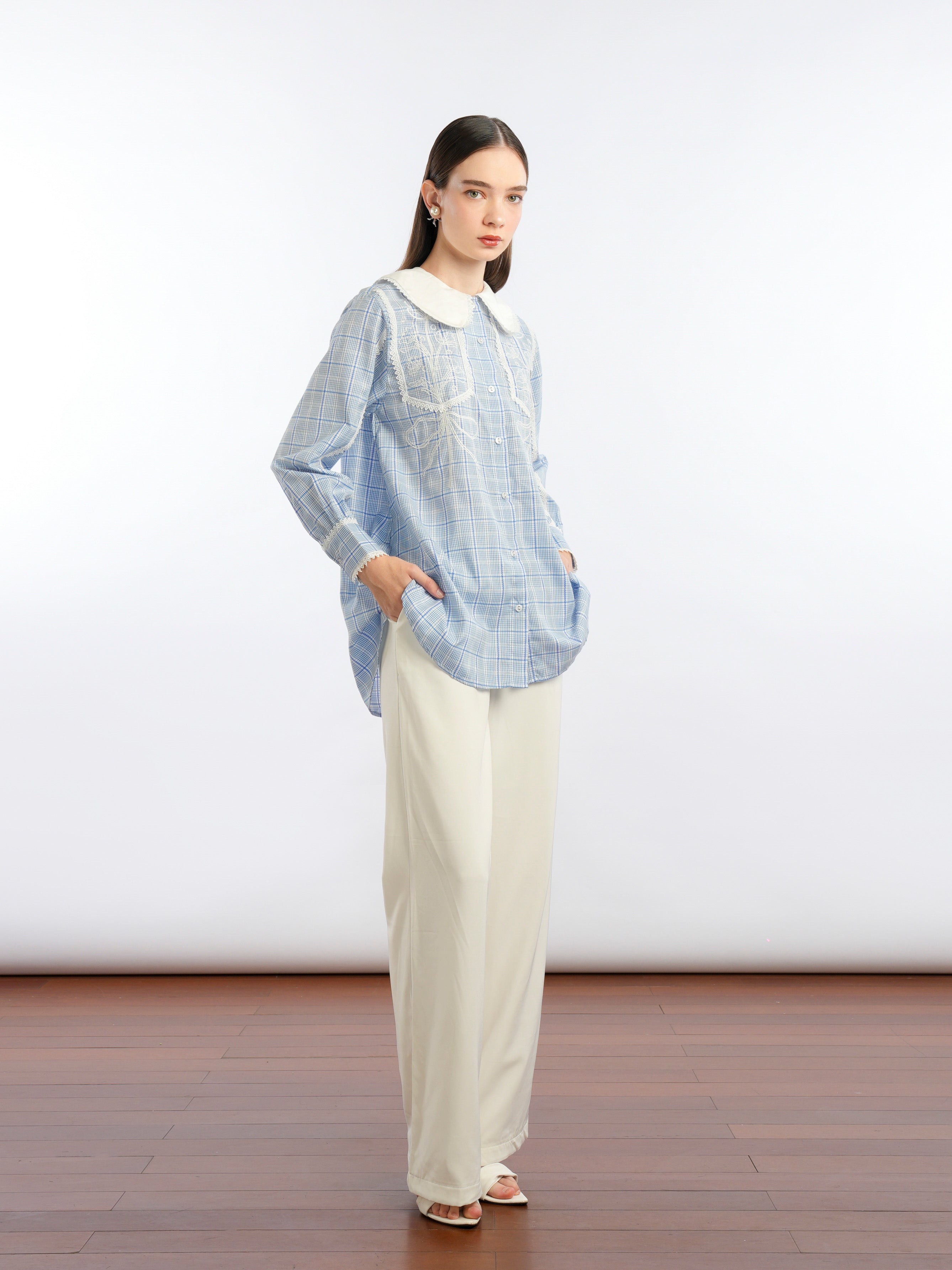 Brizy Shirt Dusty Blue