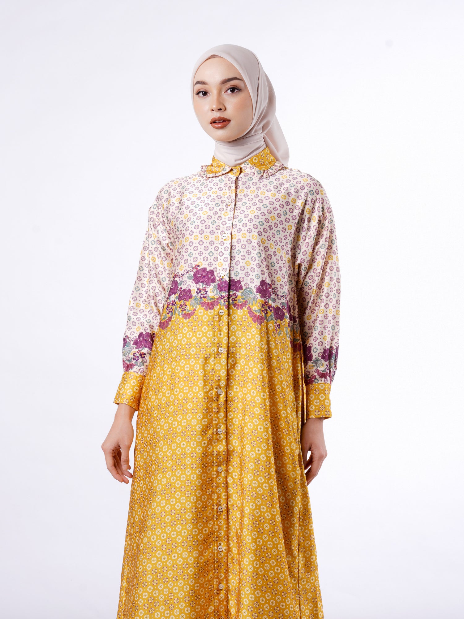 Maliza Dress Mustard