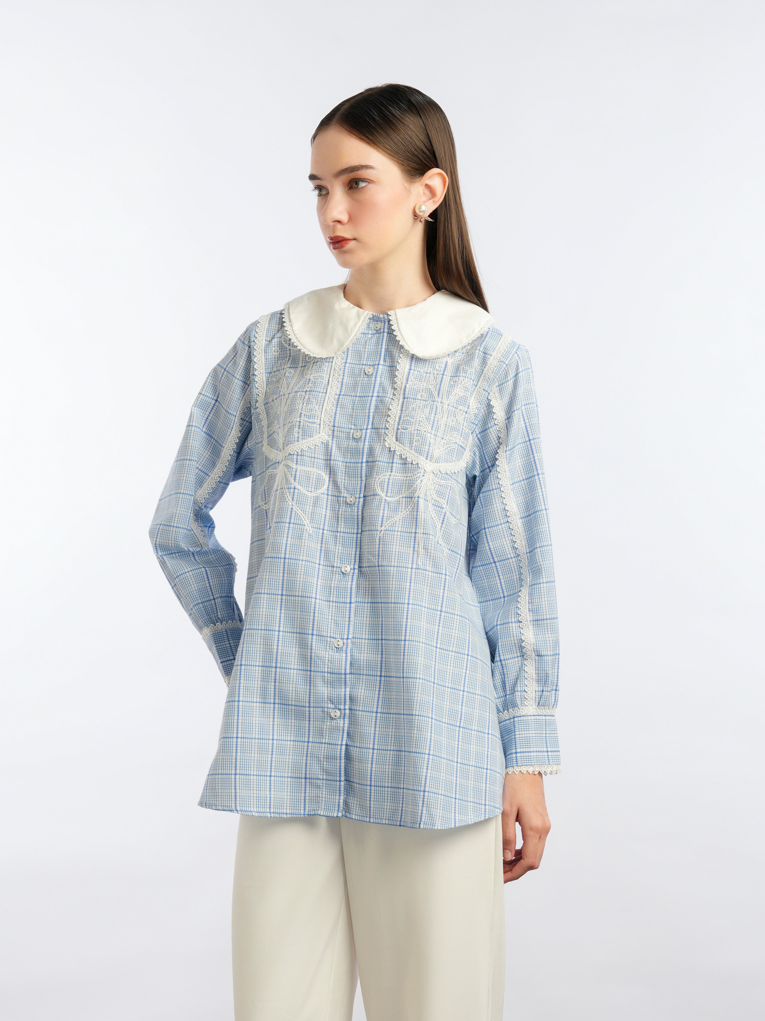 Brizy Shirt Dusty Blue