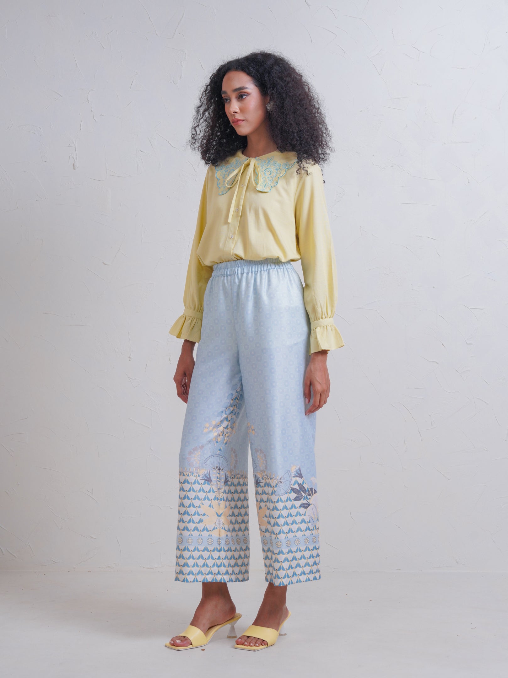 Mina Pants Light Blue