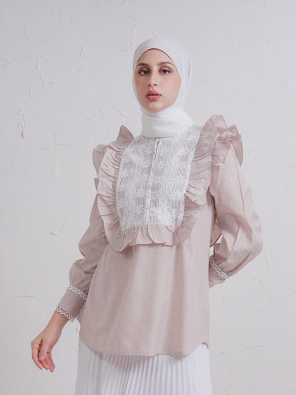 Jeira Top Light Brown