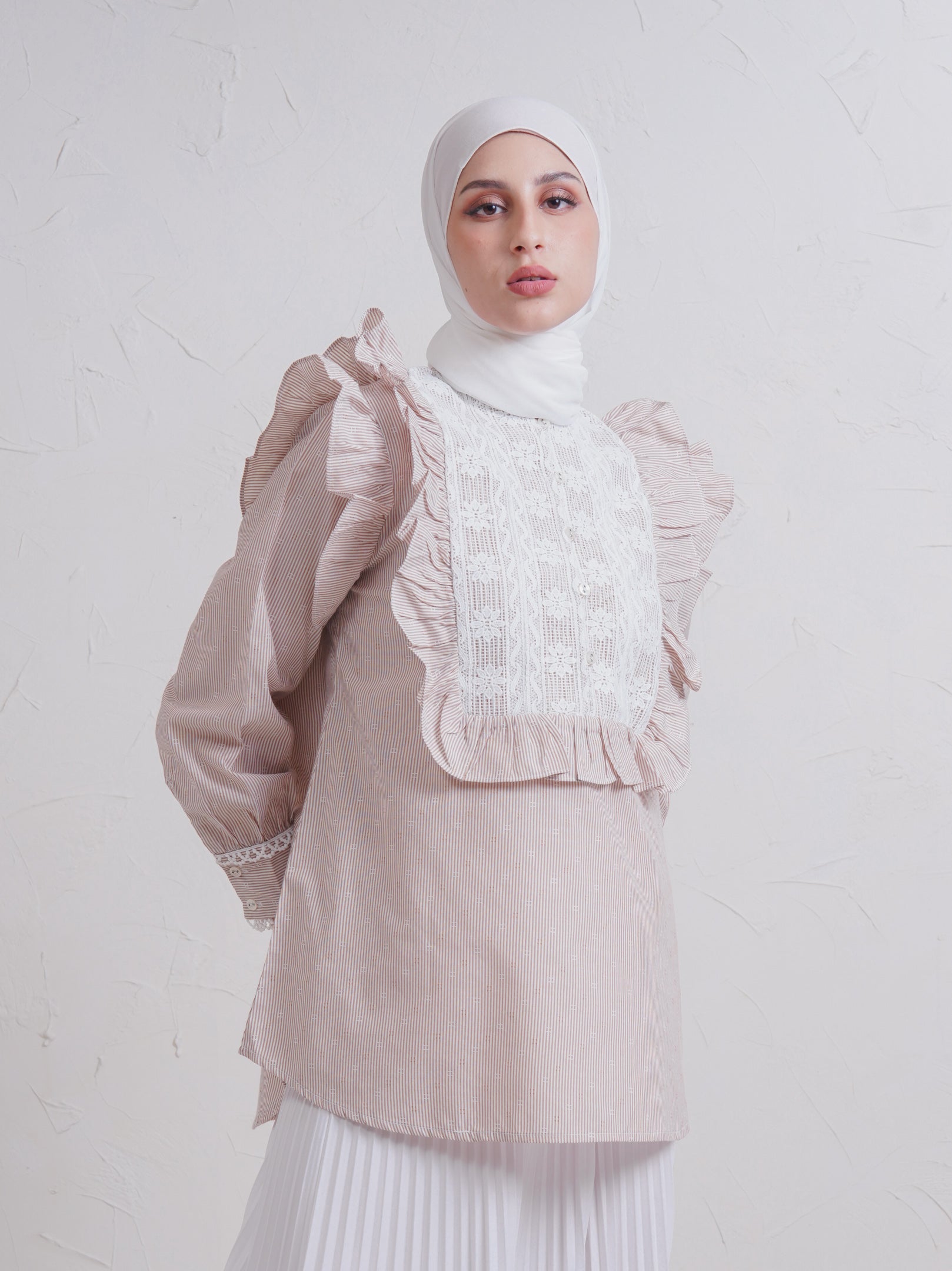 Jeira Top Light Brown