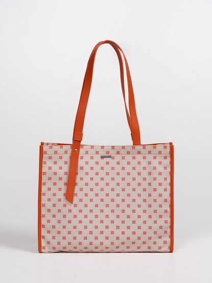 Ilene Tote Bag Coral