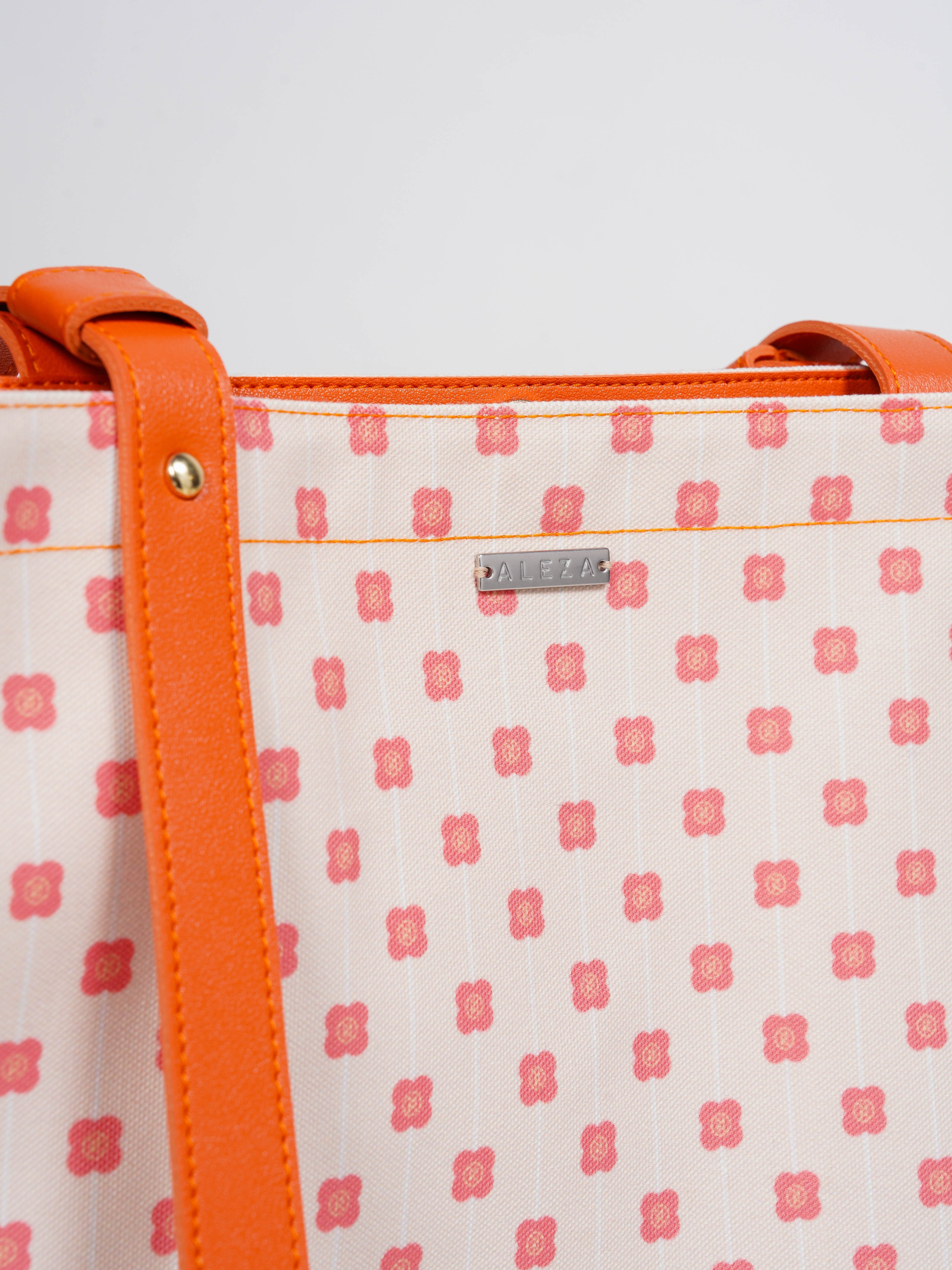 Ilene Tote Bag Coral