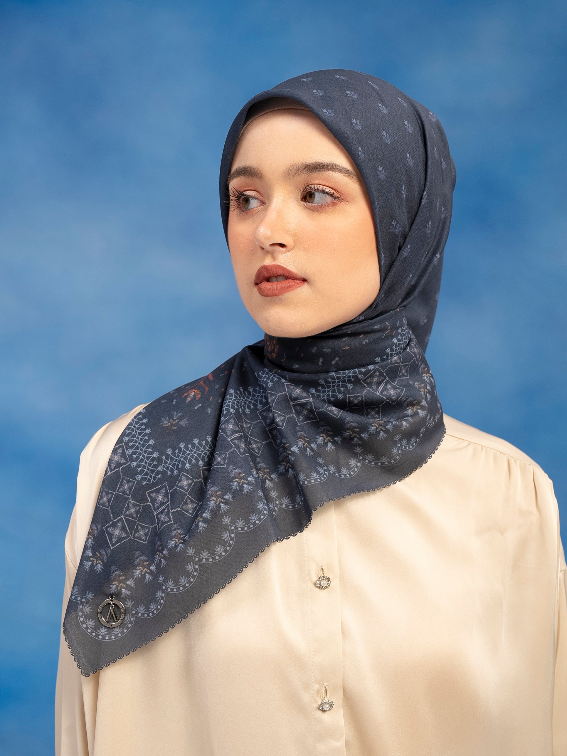 Carla Scarves Midnight Blue