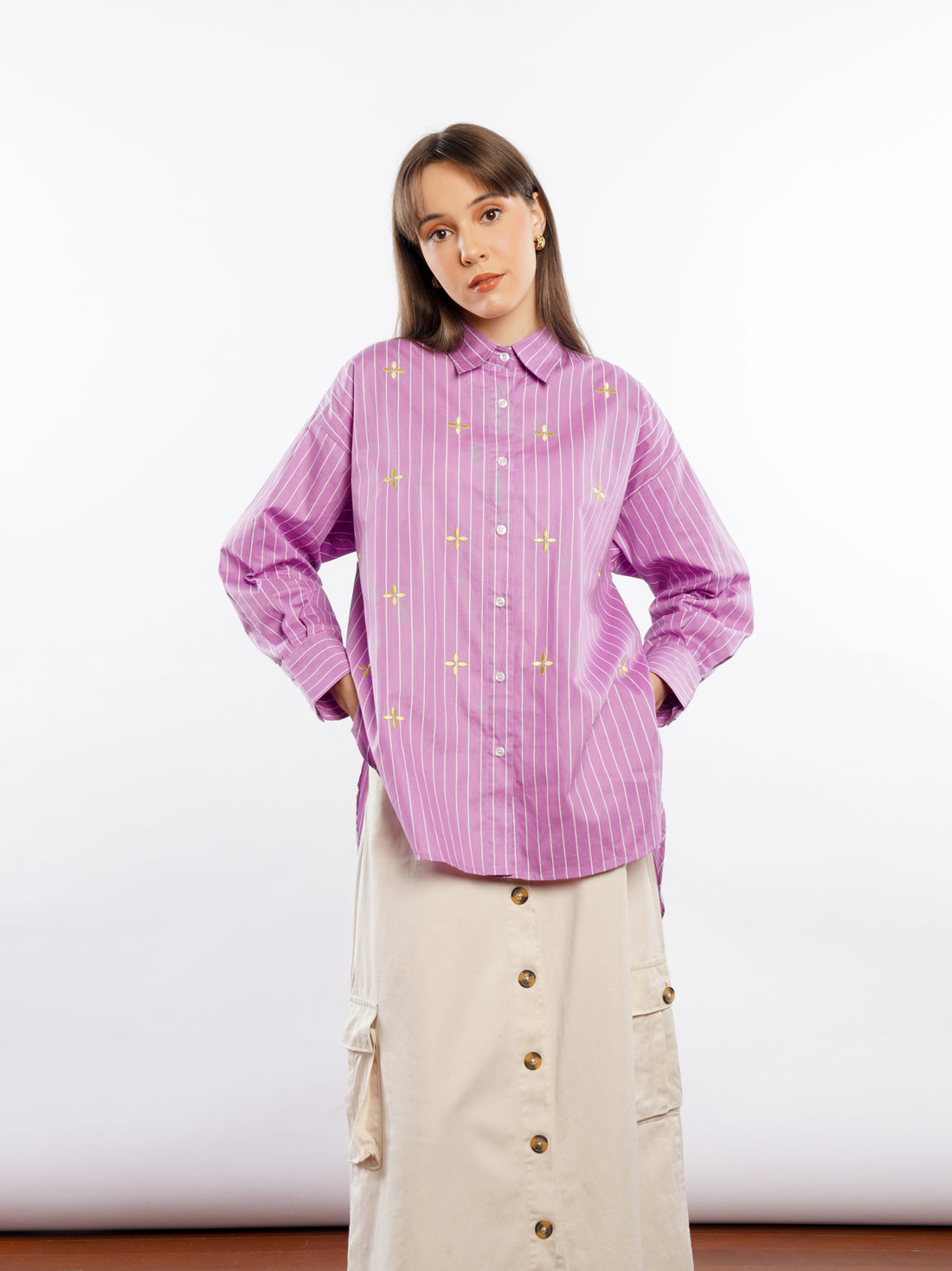 Helga Shirt Purple