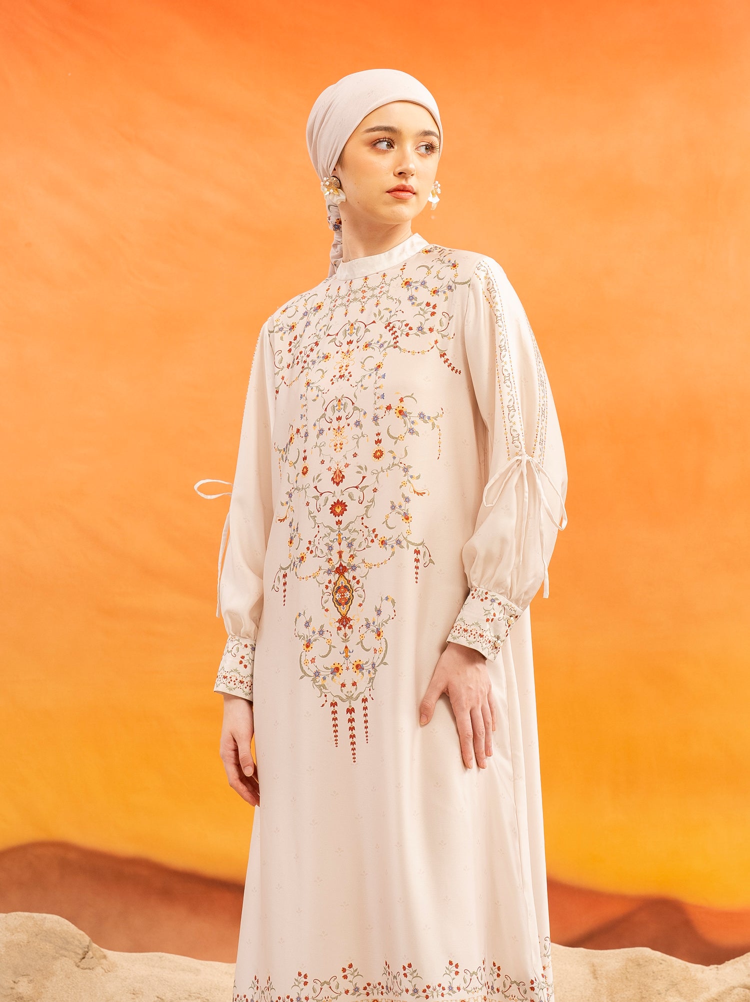 Shelina Dress Creme