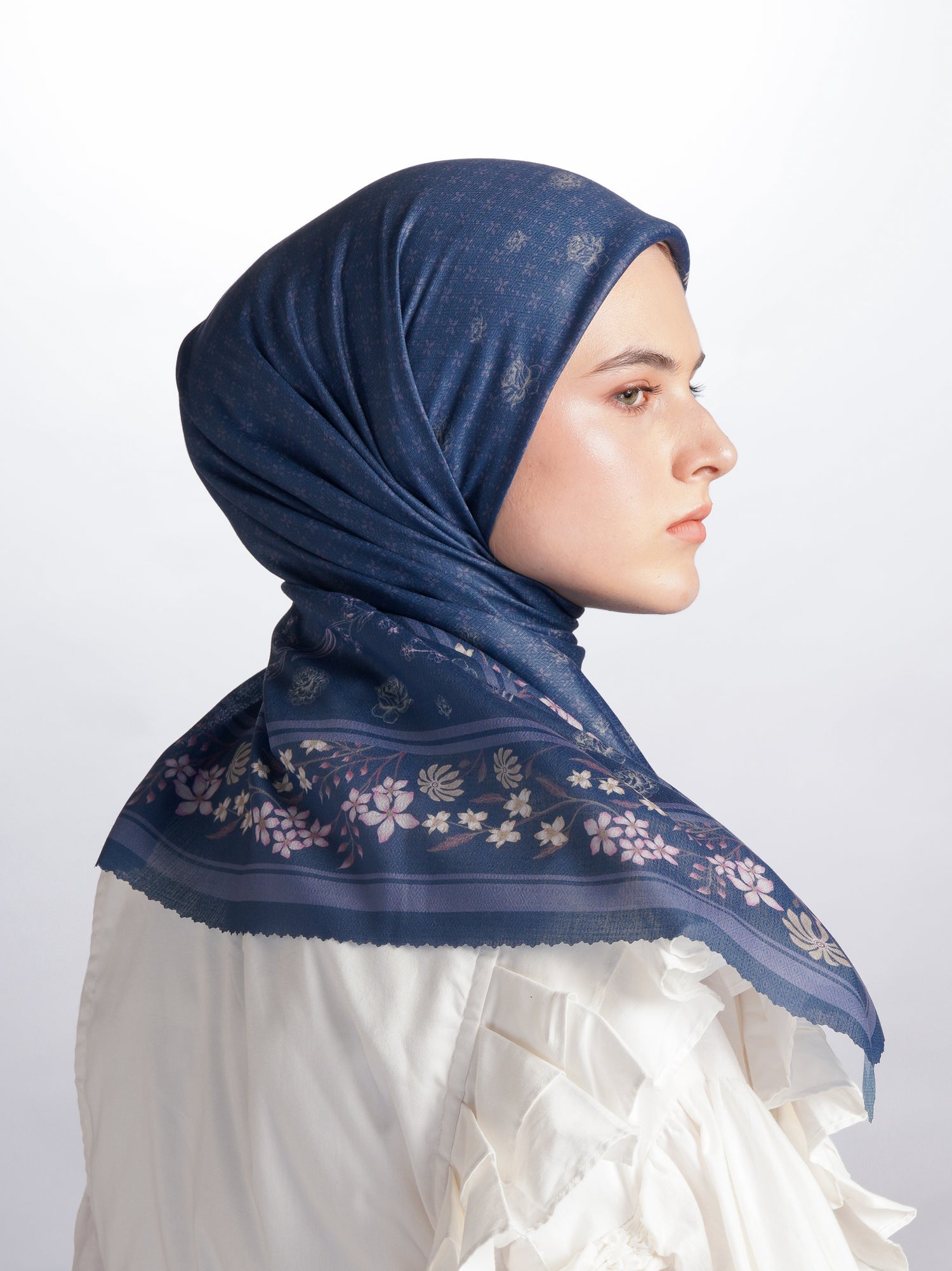 Jayashree Scarves Navy