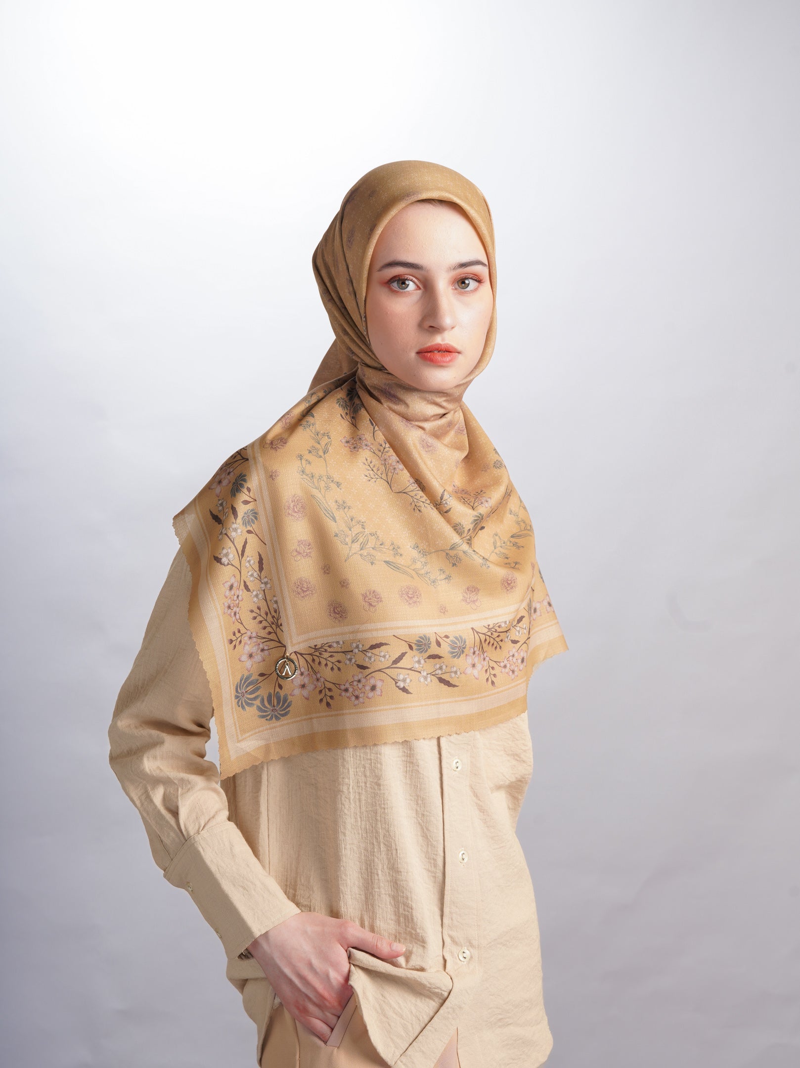 Jayashree Scarves Mustard