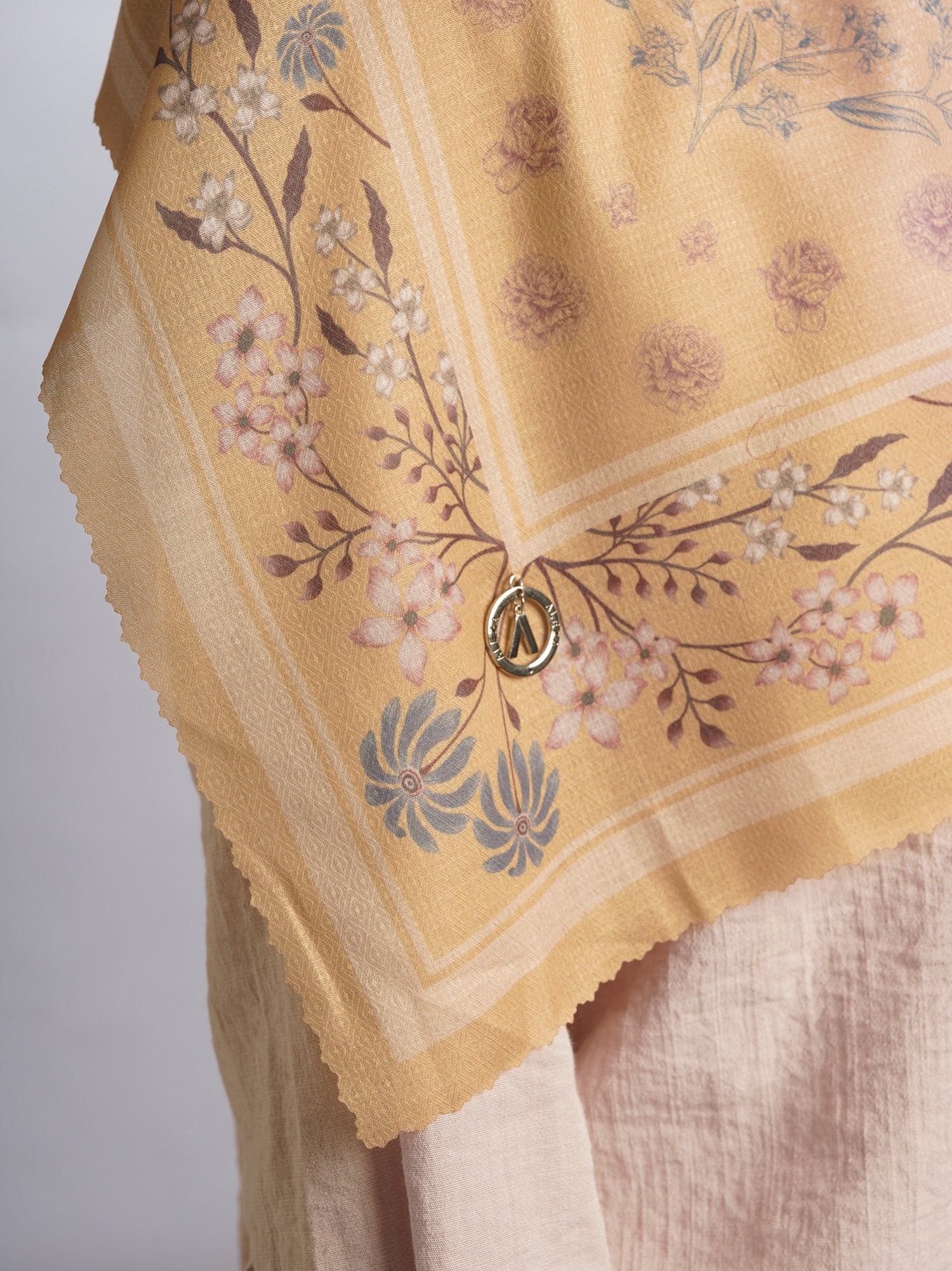 Jayashree Scarves Mustard