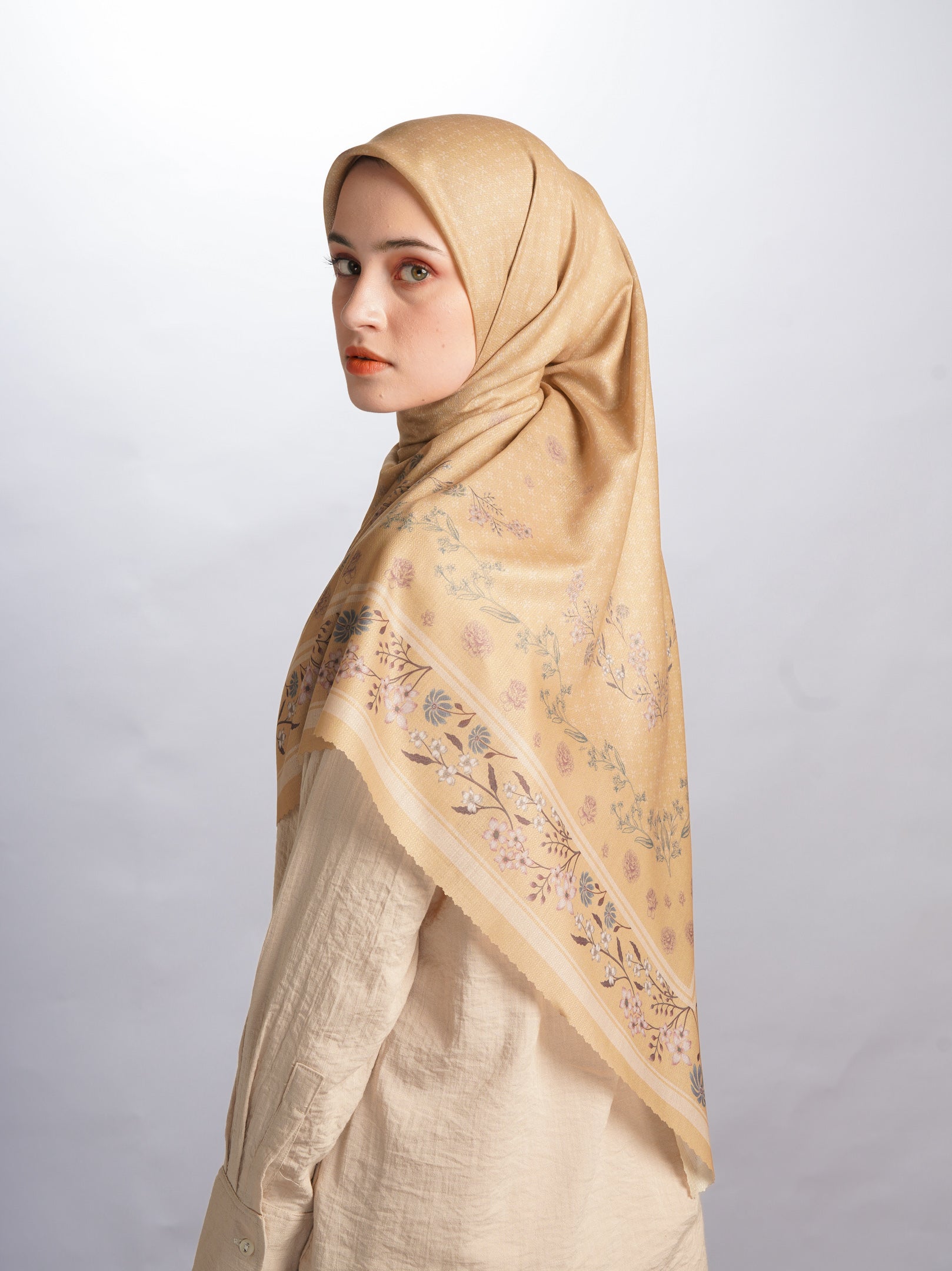 Jayashree Scarves Mustard