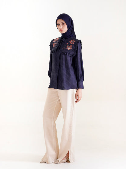 Talya Top Navy