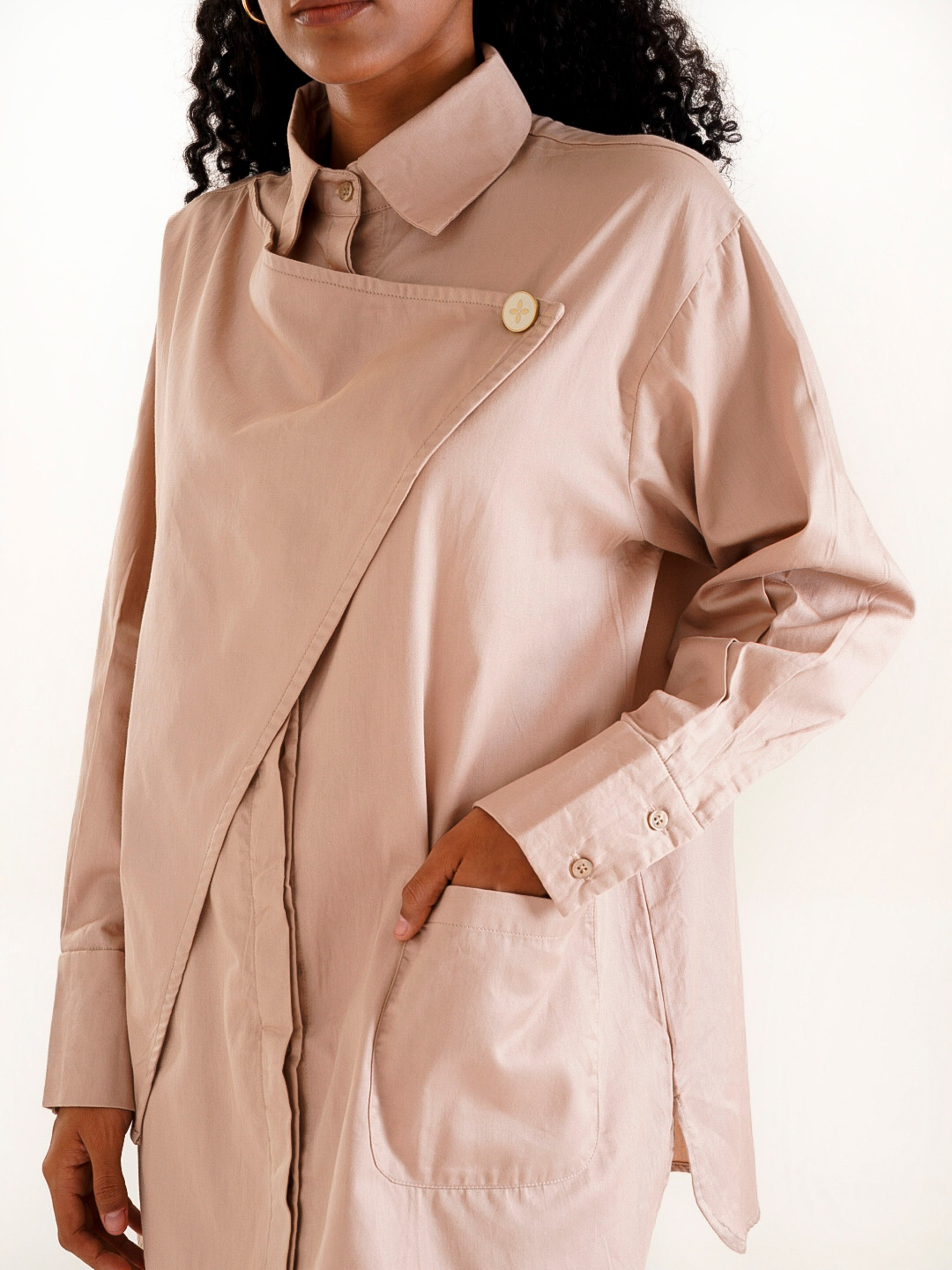 Tyra Shirt Brown