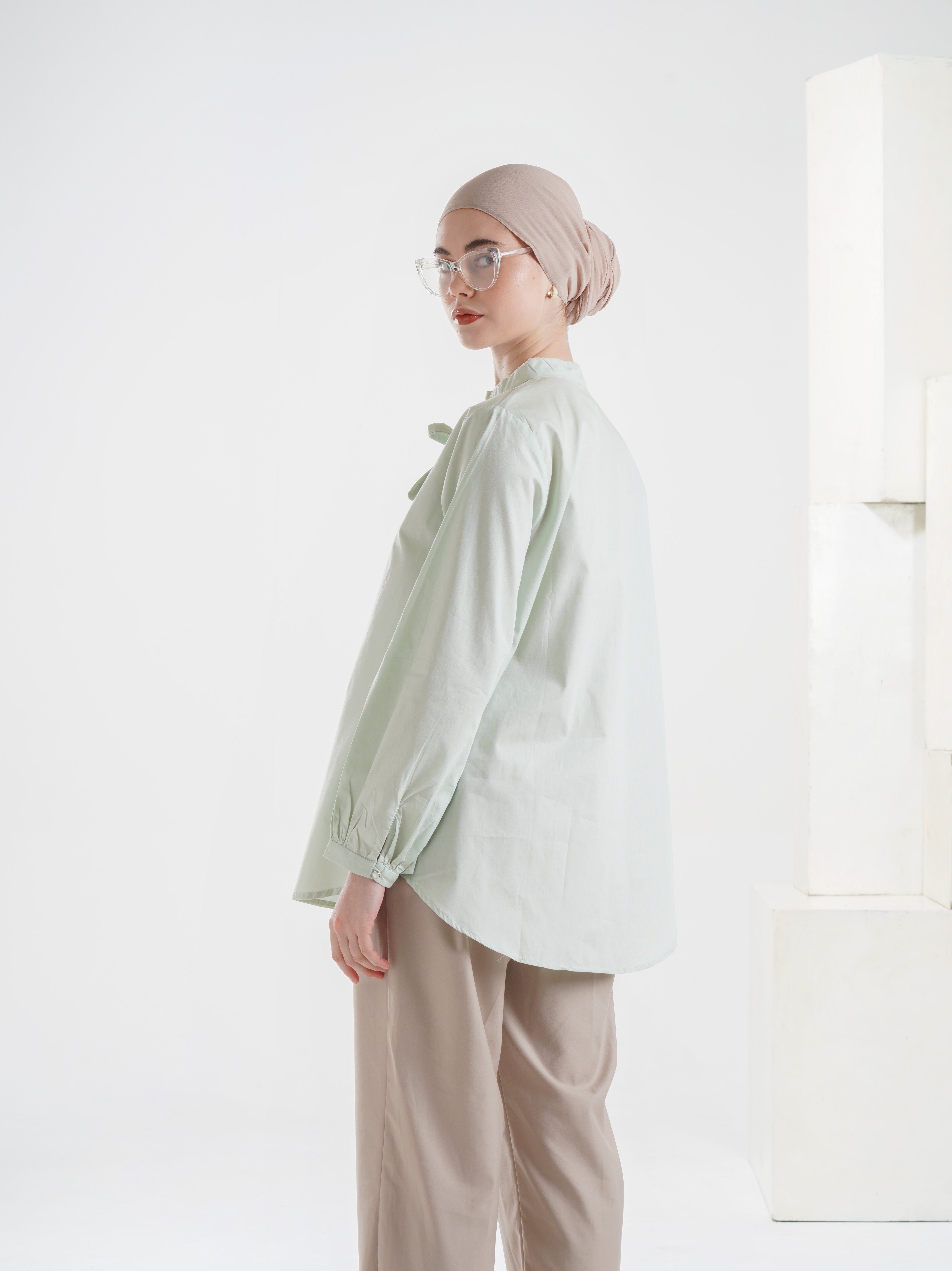 Seza Shirt Sage Green