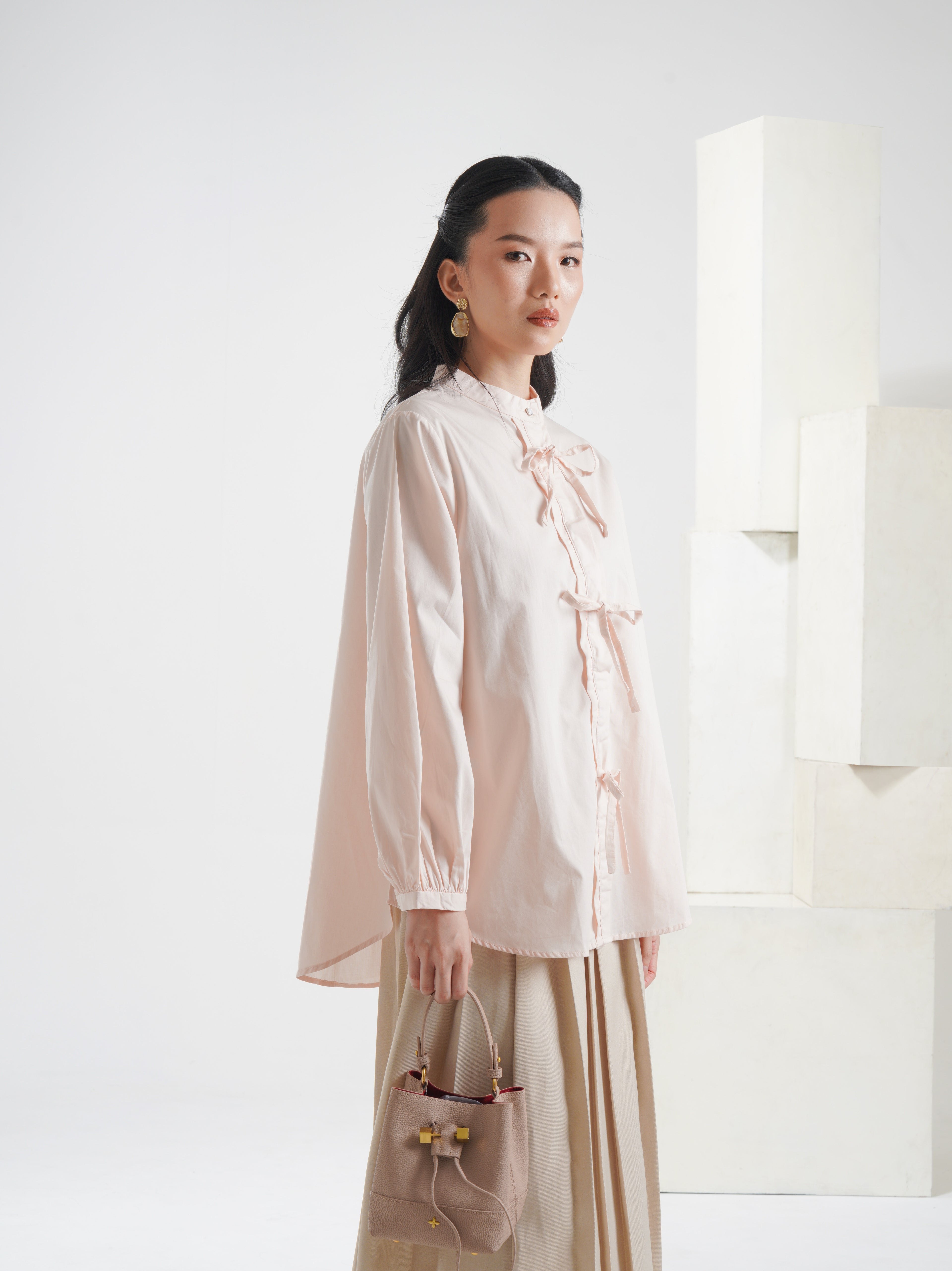 Seza Shirt Pale Pink