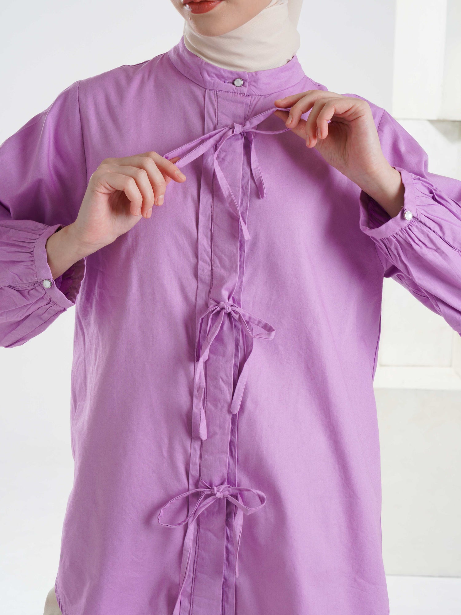 Seza Shirt Light Purple