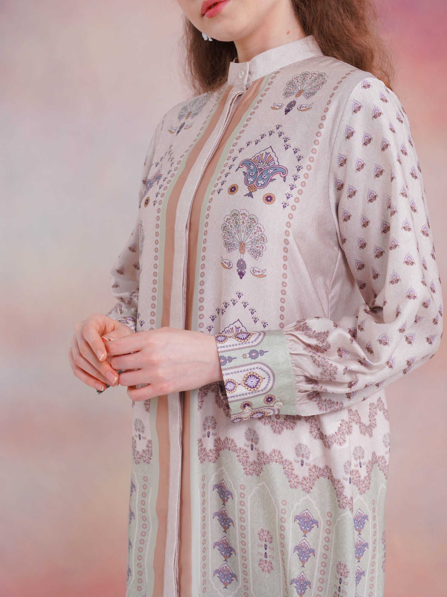 Nazila Dress Beige