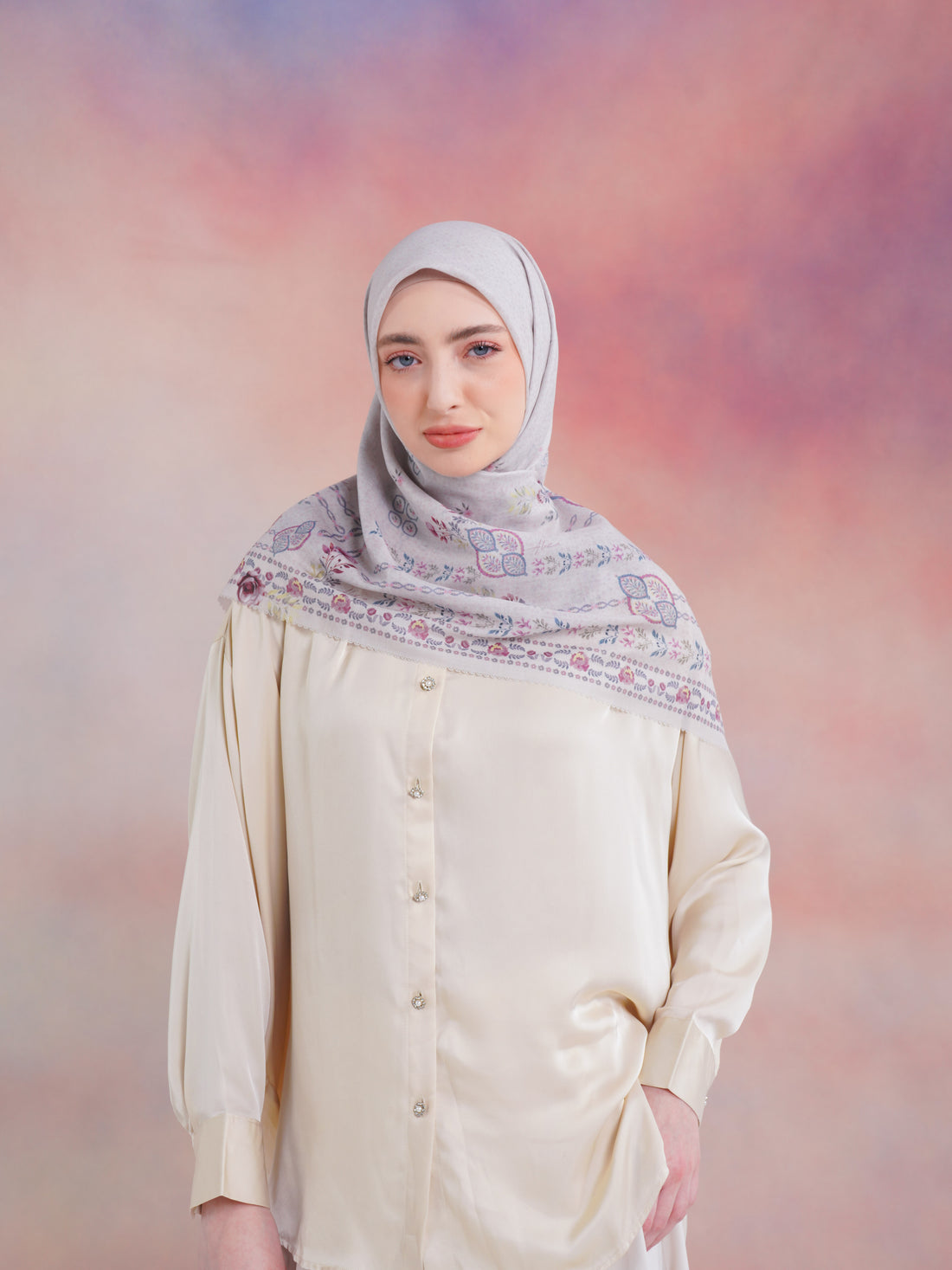 Kiera Scarves Crème