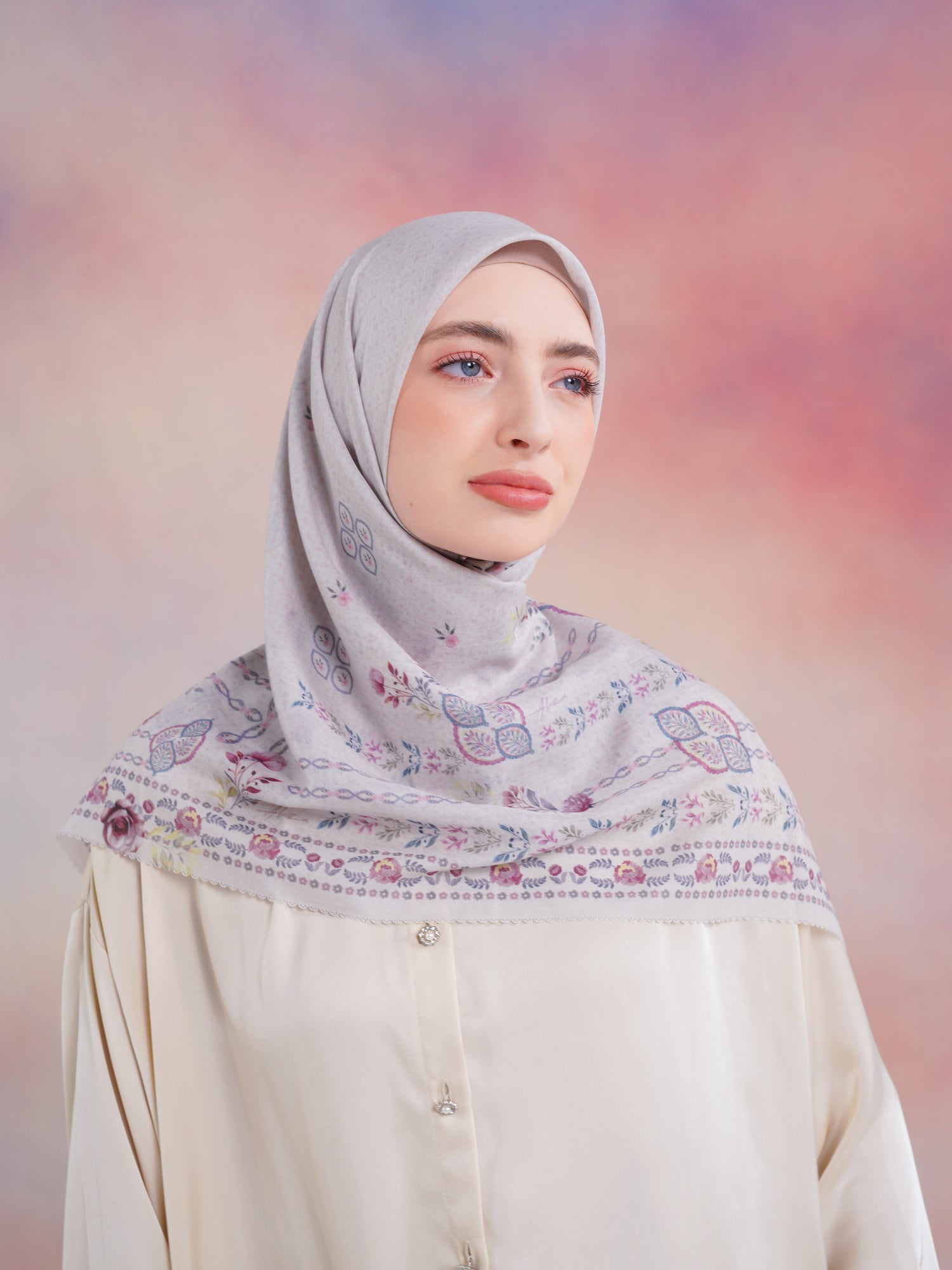 Kiera Scarves Crème