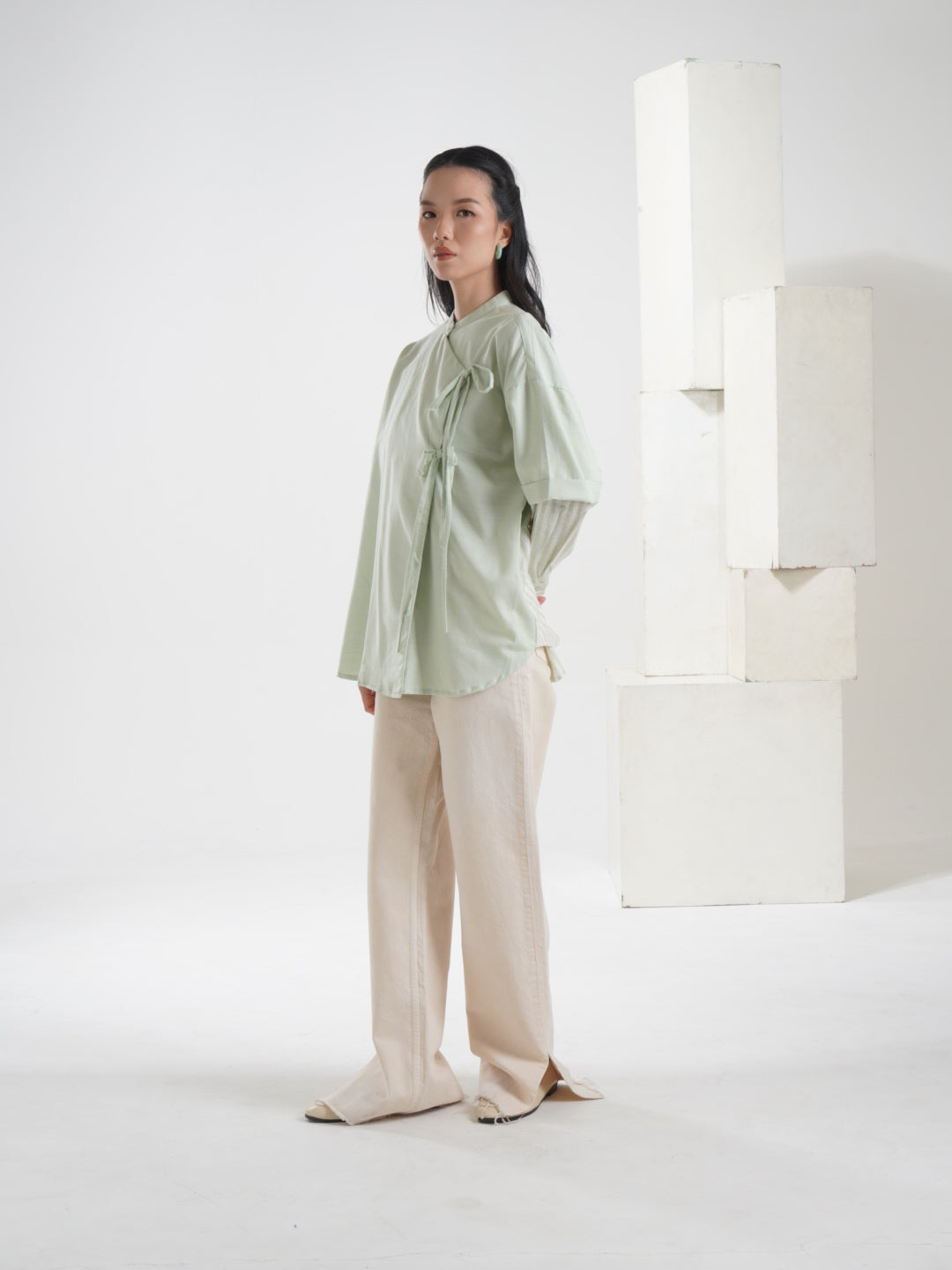 Saba Shirt Pale Green