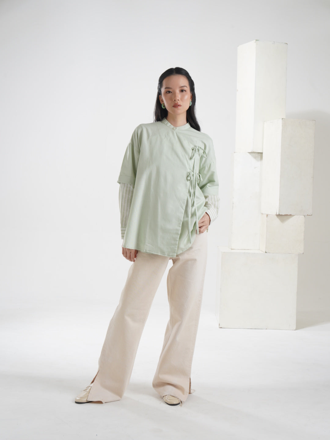 Saba Shirt Pale Green