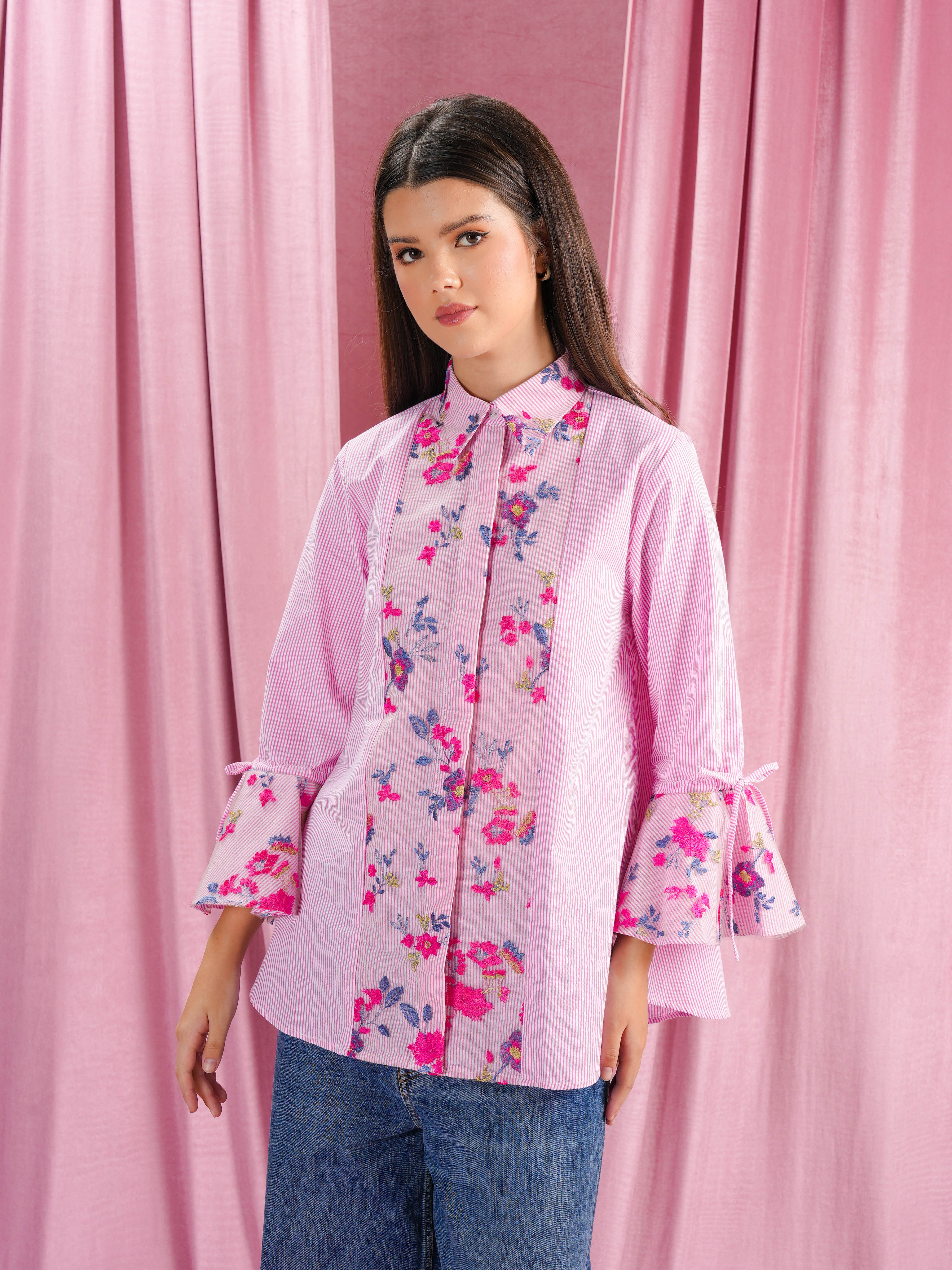 Alaya Shirt Light Pink