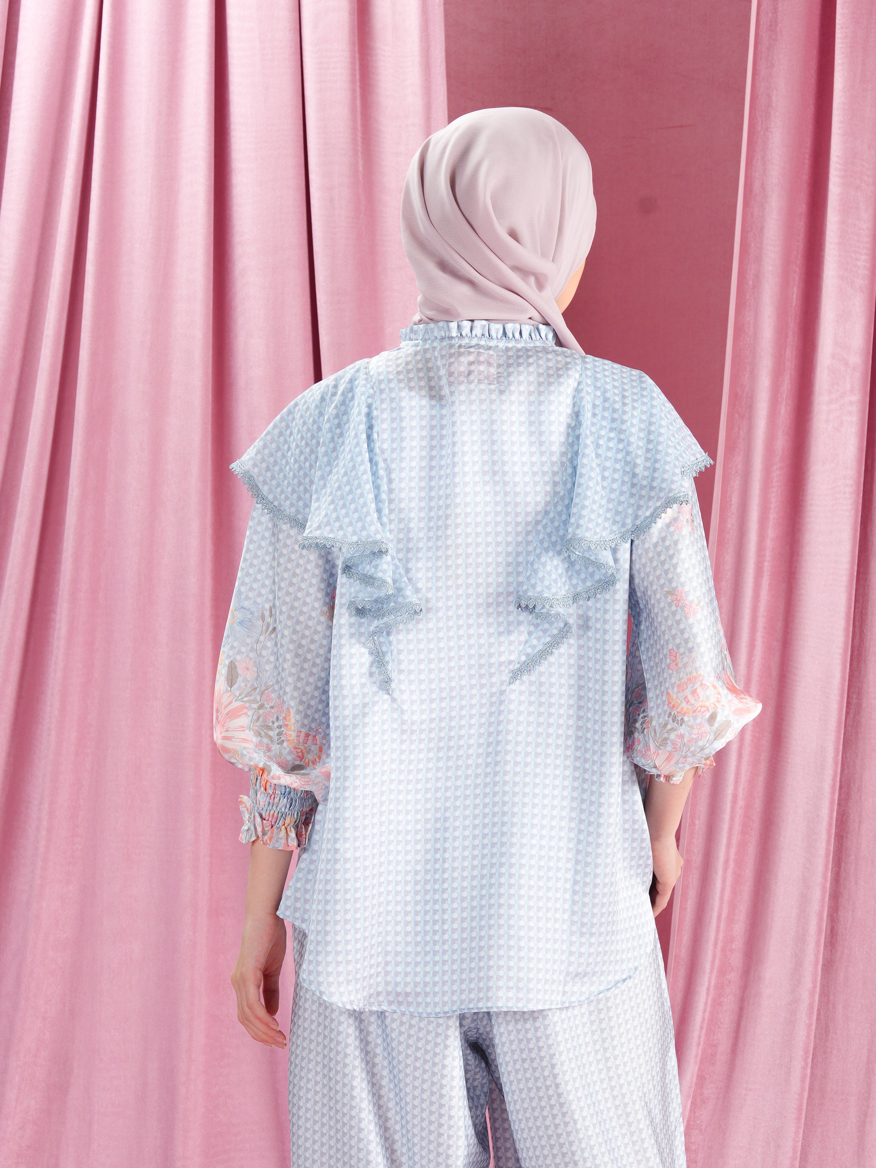 Auzha Top Light Blue