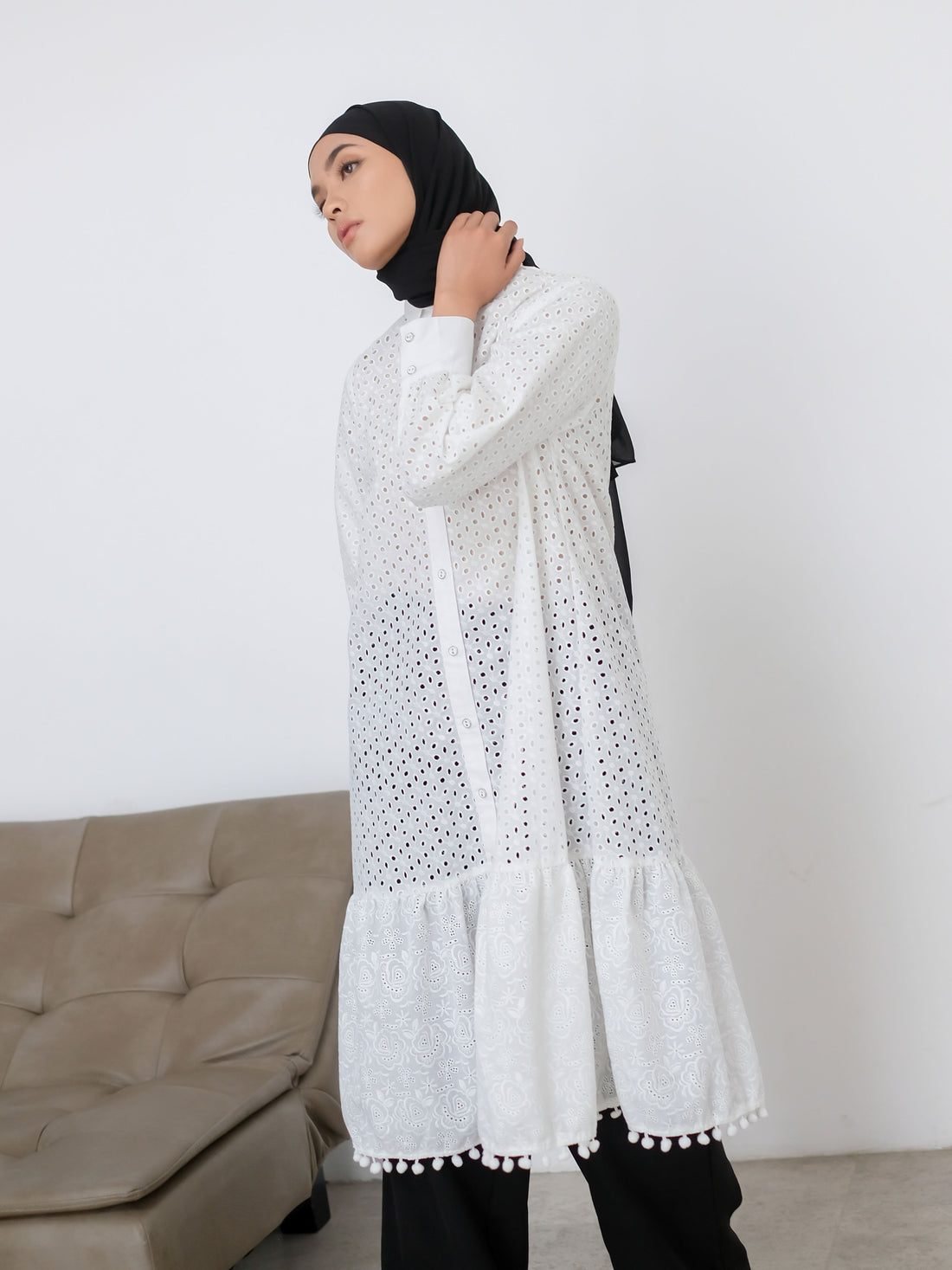 Camira Tunic Off White