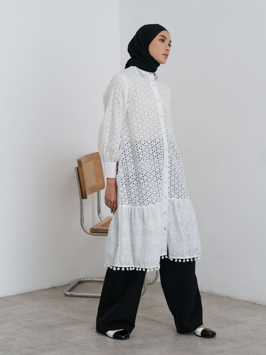 Camira Tunic Off White